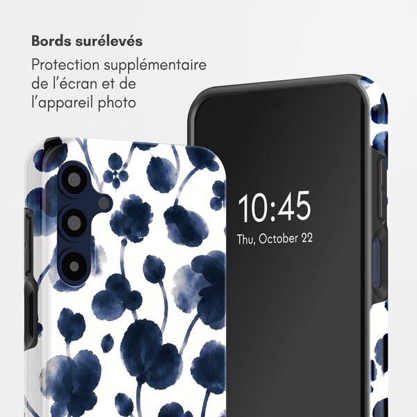 Selencia Coque arrière Vivid Samsung Galaxy A16 - Midnight Blossom