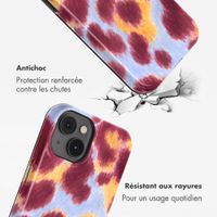 Selencia Coque arrière Vivid Apple iPhone 14 - Rebel Crush