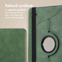 imoshion Coque tablette rotatif à 360° Samsung Galaxy Tab A11 / A9 8.7 pouces - Vert