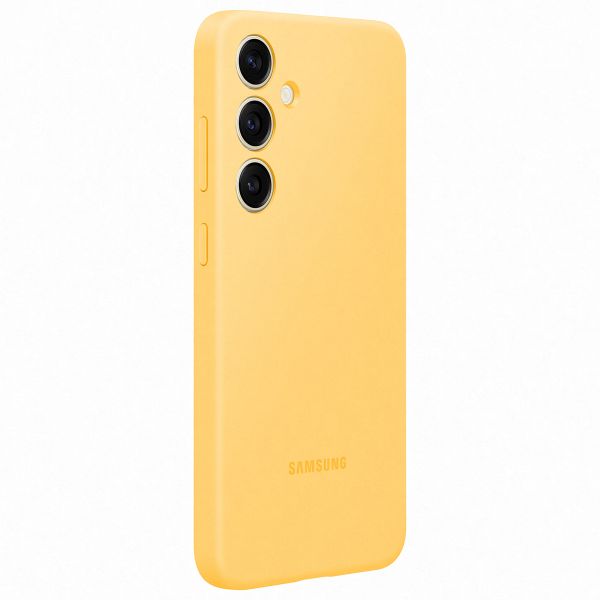 Samsung Original Coque en silicone Samsung Galaxy S24 Plus - Yellow