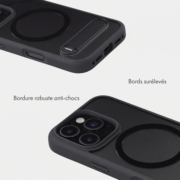 Accezz Coque arrière Hold avec MagSafe Apple iPhone 16 Pro - Black