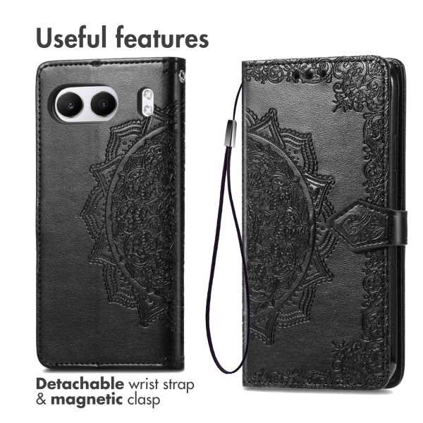 imoshion Etui de télephone Mandala OnePlus Nord 4 - Noir