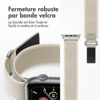imoshion Bracelet Trail en nylon Apple Watch | 44/45/46/49 mm - Lumière stellaire