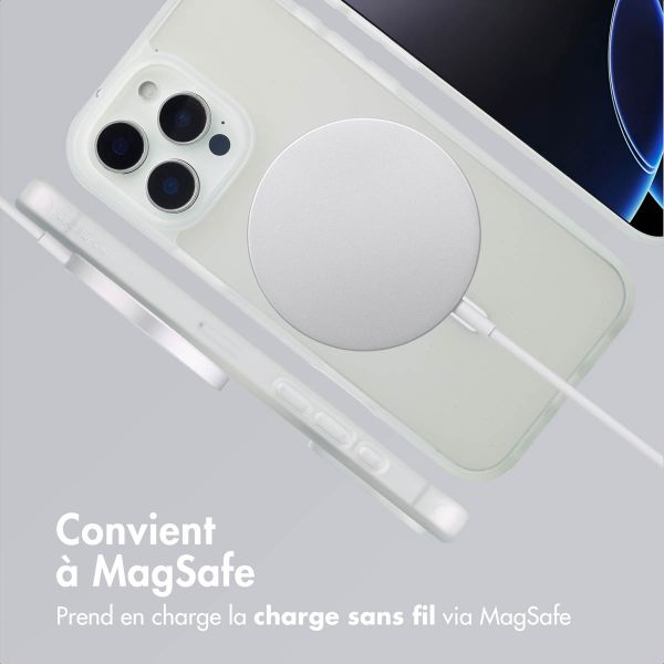 imoshion Coque Color Guard avec MagSafe Apple iPhone 16 Pro Max - Blanc