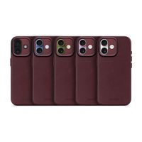 Decoded Coque en cuir MagSafe Apple iPhone 17 - Burgundy