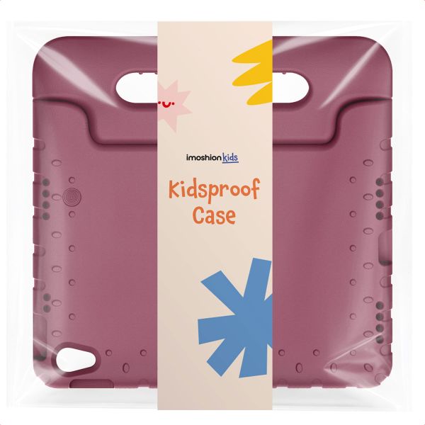 imoshion Coque kidsproof avec poignée Apple iPad 9 (2021) 10.2 pouces / iPad 8 (2020) 10.2 pouces / iPad 7 (2019) 10.2 pouces - Velvet Plum