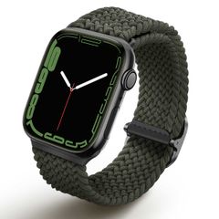 Uniq Bracelet tressé Aspen Apple Watch | 38/40/41/42 mm - Cypress Green