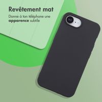 imoshion Coque Couleur Apple iPhone 17e / 16e - Noir