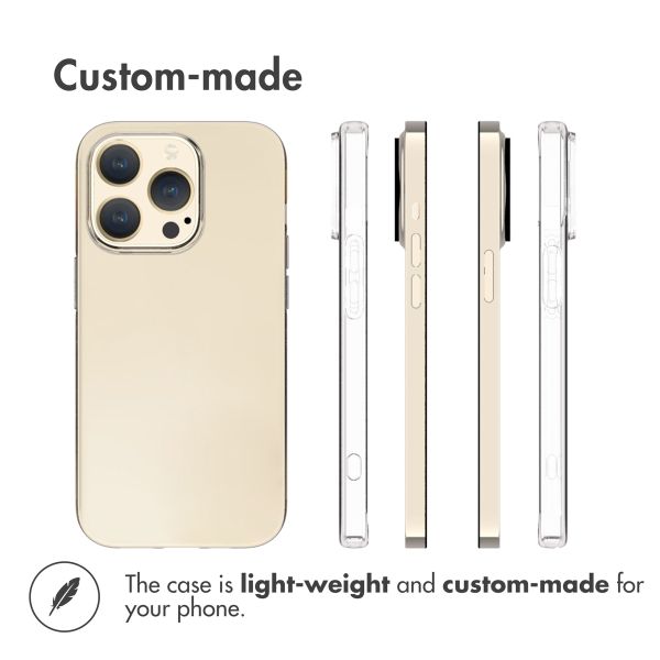 Accezz Coque Clear Apple iPhone 15 Pro - Transparent