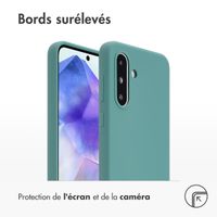 Accezz Coque Liquid Silicone Samsung Galaxy A36 / A56 - Vert