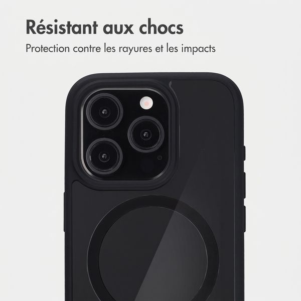Accezz Coque arrière Hold avec MagSafe Apple iPhone 15 Pro - Black