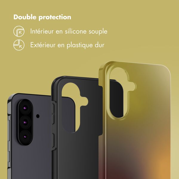 Selencia Coque arrière Vivid Samsung Galaxy A37 (5G) - Gradient Olive Dust