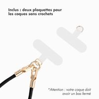 Selencia Bracelet universel avec 2 crochets - Noir