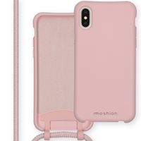 imoshion Coque de couleur avec cordon amovible Apple iPhone X / Xs - Rose