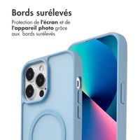imoshion Coque Color Guard avec MagSafe Apple iPhone 13 Pro Max - Bleu clair