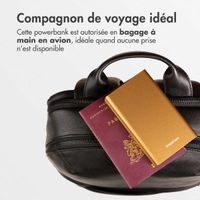 imoshion Ultra Series Aluminium Batterie externe 20.000 mAh - Charge rapide jusqu'à 33 watts - Gold