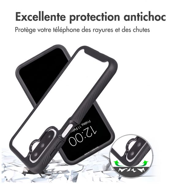 imoshion Coque 360° Full Protective Samsung Galaxy A18 (4G) - Noir