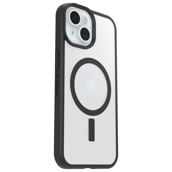 OtterBox Coque React MagSafe Apple iPhone 17e / 16e / 15 / 14 / 13 - Clear / Black