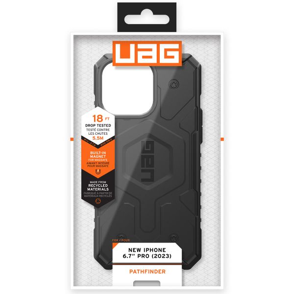 UAG Coque Pathfinder MagSafe Apple iPhone 15 Pro Max - Noir