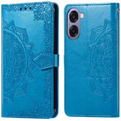 imoshion Etui de télephone Mandala Oppo A6x (4G/5G) - Turquoise
