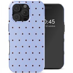 Selencia Coque arrière Vivid avec MagSafe Apple iPhone 16 Pro - Happy Dots Digital Sky