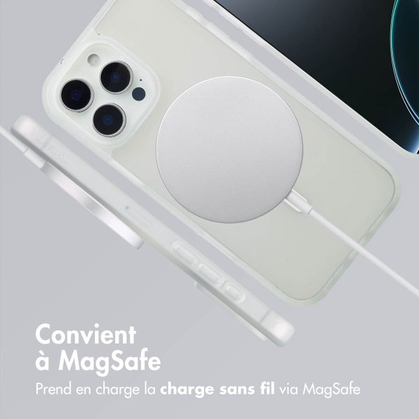 imoshion Coque Color Guard avec MagSafe Apple iPhone 16 Pro - Blanc