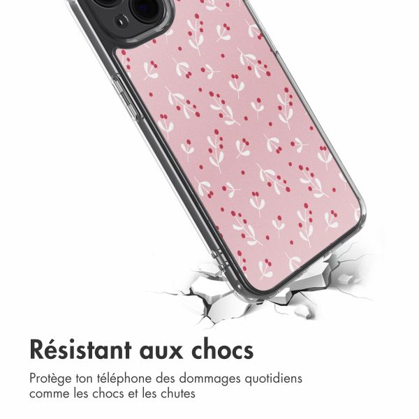 imoshion Coque Design Apple iPhone 14 - Berries Blush