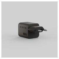 Zens Chargeur compact 2x USB-C 100W - Adaptateur secteur - Noir
