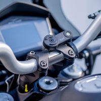 SP Connect Support de téléphone Moto Mount LT pour vélo / scooter / moto pour coques SPC+ - Noir