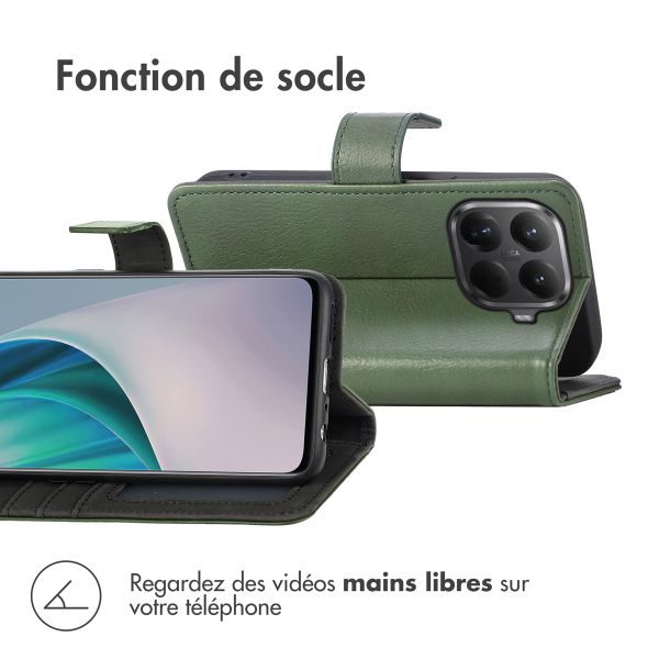 imoshion Étui de télephone portefeuille de luxe Xiaomi 15T Pro - Vert