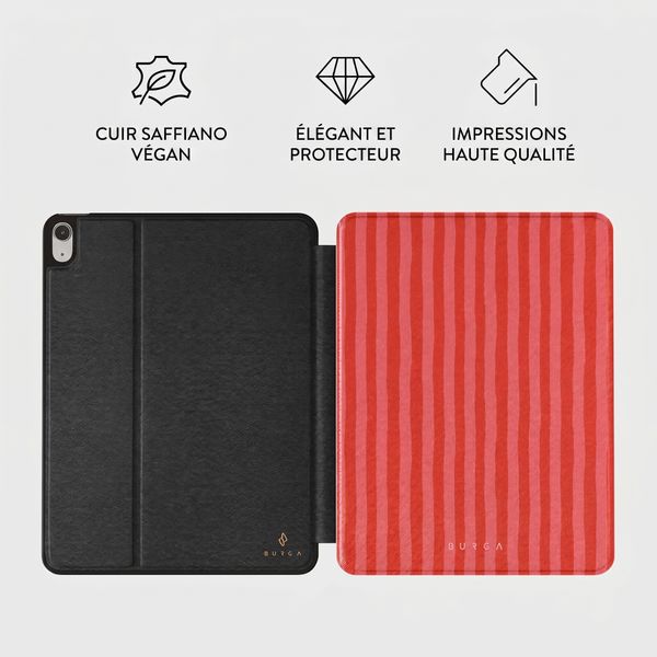 Burga Coque tablette Apple iPad Air 11 pouces (2026) M4 / (2025) M3 / (2024) M2 - Pomegranate