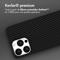 Accezz Coque Kevlar® MagSafe Apple iPhone 13 Pro - Noir
