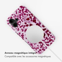Selencia Coque arrière Vivid avec MagSafe Apple iPhone 16 - Cosmic Orchid