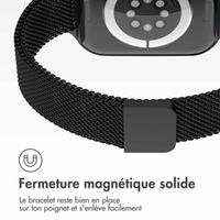 imoshion Bracelet slim Milanese Apple Watch | 38/40/41/42 mm - Noir