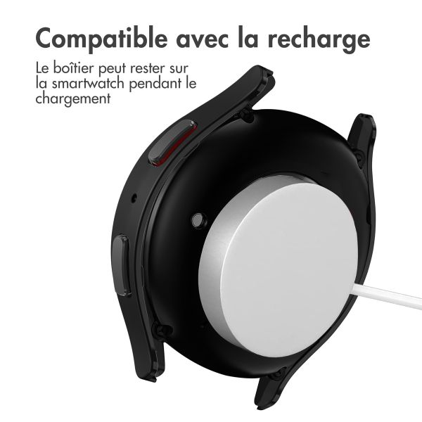 imoshion Coque rigide à couverture complète Samsung Galaxy Watch 6 - 44 mm - Noir