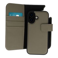 imoshion Étui portefeuille luxe 2-en-1 amovible Apple iPhone 16 - Vert