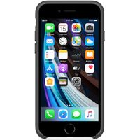 Apple Coque Leather Apple iPhone SE (2022 / 2020) - Noir