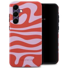 Selencia Coque arrière Vivid Samsung Galaxy S24 FE - Dream Swirl Pink