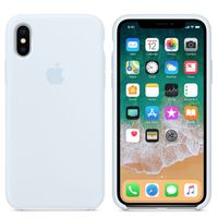 Apple Coque en silicone Apple iPhone X - Sky Blue