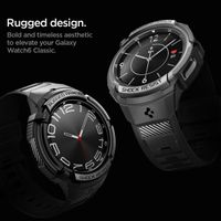 Spigen Coque Rugged Armor™ Pro Samsung Galaxy Watch 6 Classic - 47 mm - Noir