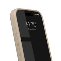 iDeal of Sweden Coque en silicone avec MagSafe Apple iPhone 16 Pro Max - Beige