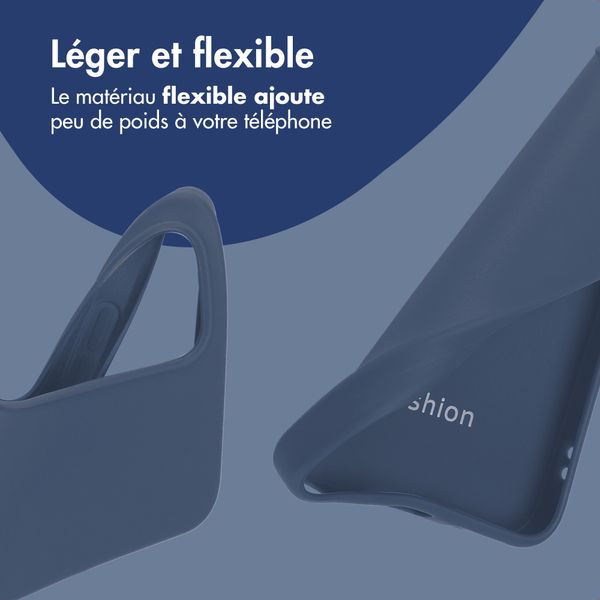 imoshion Coque Couleur Xiaomi Redmi 15C (5G) - Bleu foncé