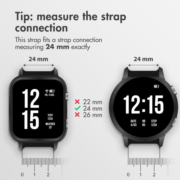 imoshion Bracelet en acier  - Connexion universelle 24 mm - Doré