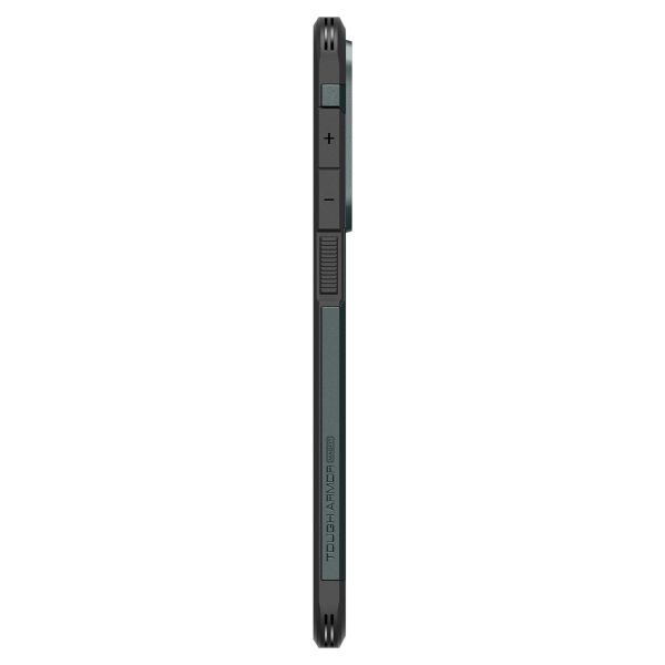 Spigen Coque Tough Armor MagSafe Samsung Galaxy S25 Edge - Abyss Green
