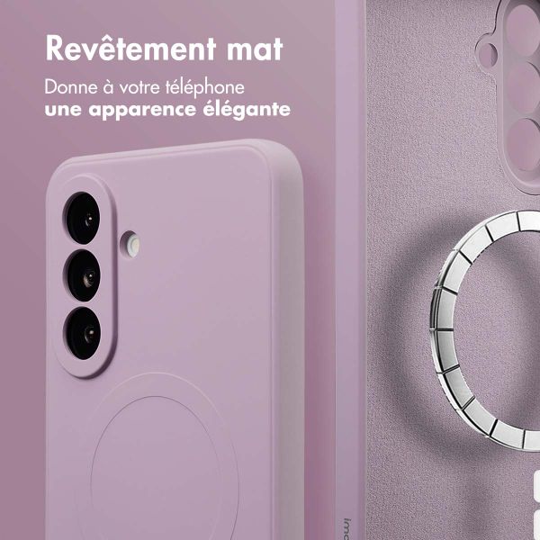 imoshion Coque Couleur avec MagSafe Samsung Galaxy A36 - Violet