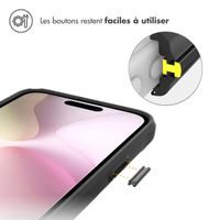imoshion Rugged Hybrid Carbon Case Apple iPhone 17e / 16e - Noir
