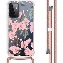 imoshion Coque Design avec cordon Samsung Galaxy A72 - Cherry Blossom