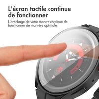 imoshion Coque rigide à couverture complète Samsung Galaxy Watch 6 - 44 mm - Noir