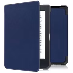 imoshion Étui de liseuse portefeuille Slim Soft Kobo Nia - Bleu foncé