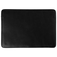 Accezz Leather Pochette ordinateur Apple MacBook 13 pouces - Noir